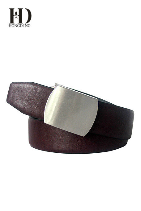 Men's Leather Belt without Buckle