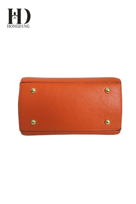 Orange Womens Classy Satchel Handbag