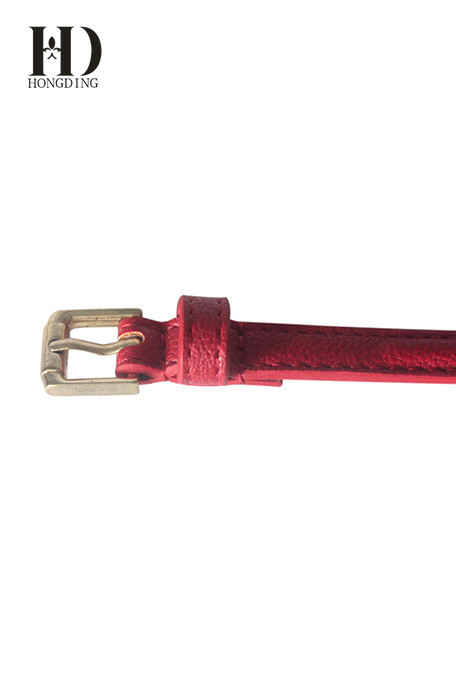 Fashion red waist belt for women