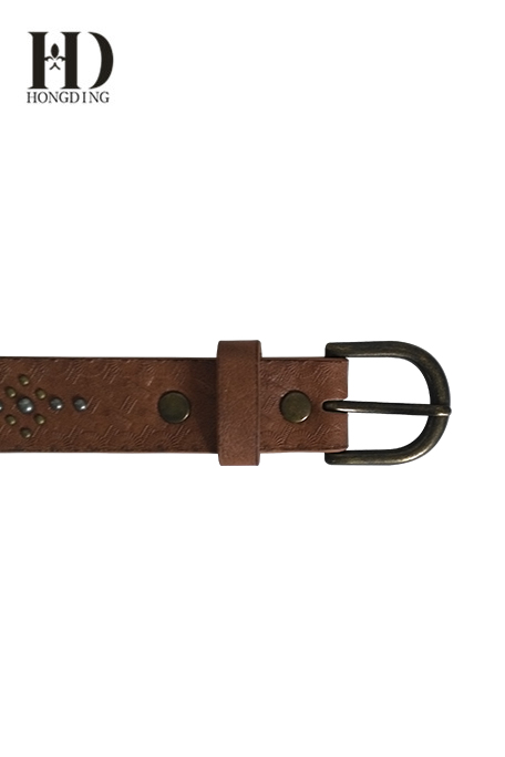 Mens PU Belt with Buckle