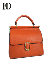 Orange Womens Classy Satchel Handbag