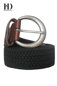 Customized Mens Braided Leather Belts